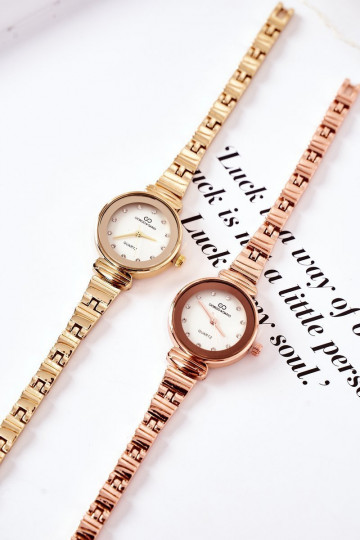 reloj de mujer en la pulsera Giorgio&Dario color oro rosa 2