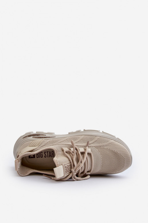 Zapatillas modelo zapatos. Tiene quesculino HI-POLY SYSTEM Big Star NN174469 beige