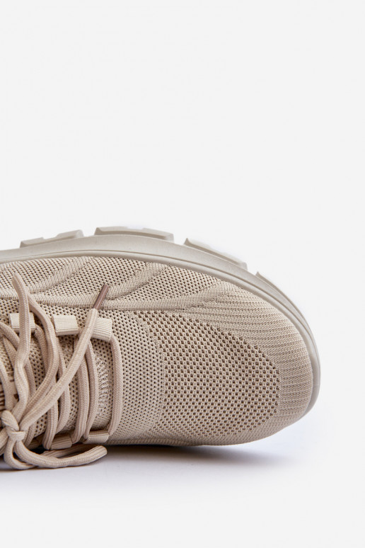 Zapatillas modelo zapatos. Tiene quesculino HI-POLY SYSTEM Big Star NN174469 beige