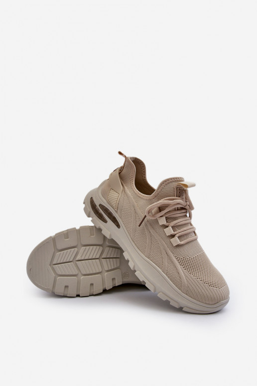 Zapatillas modelo zapatos. Tiene quesculino HI-POLY SYSTEM Big Star NN174469 beige