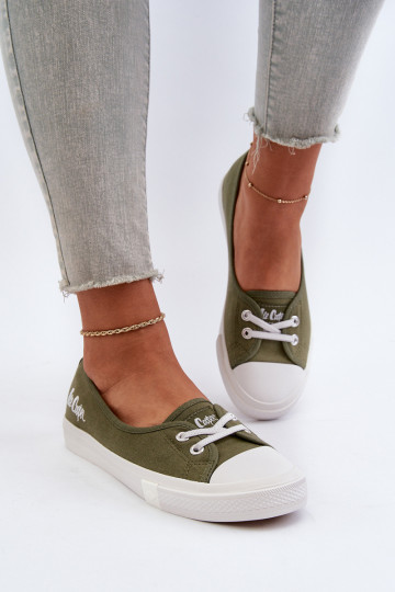 Zapatillas Zapatos de ocio Lee Cooper LCEN-24-31-2729 color verde