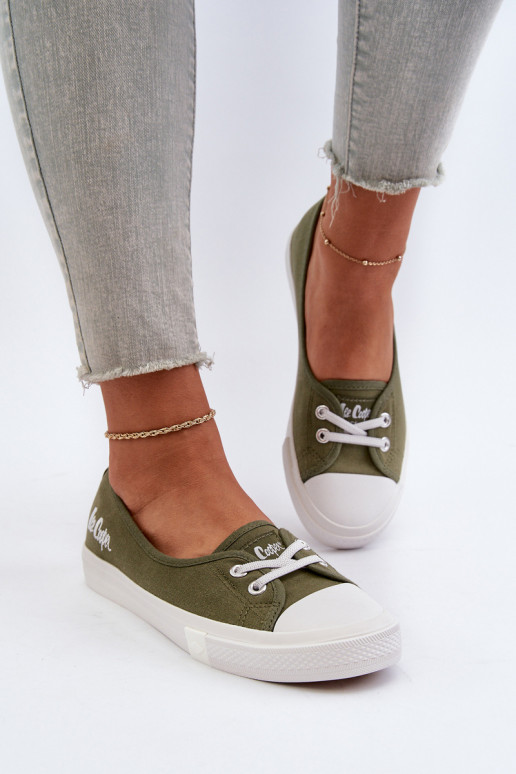 Zapatillas Zapatos de ocio Lee Cooper LCEN-24-31-2729 color verde