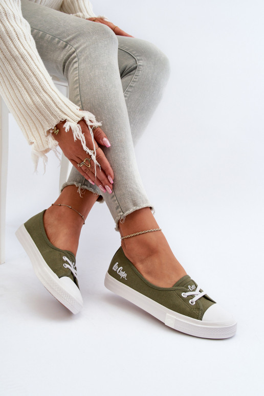 Zapatillas Zapatos de ocio Lee Cooper LCEN-24-31-2729 color verde