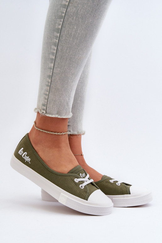 Zapatillas Zapatos de ocio Lee Cooper LCEN-24-31-2729 color verde
