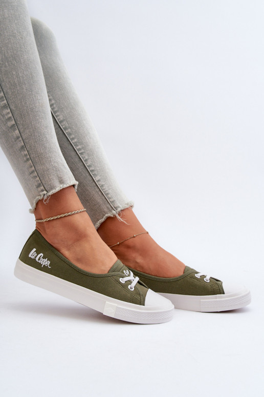 Zapatillas Zapatos de ocio Lee Cooper LCEN-24-31-2729 color verde