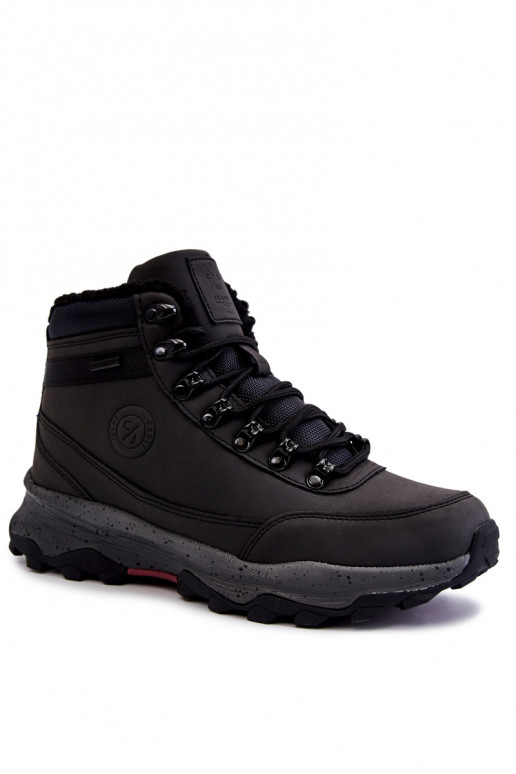 Tiene quesculino Botas de montaña con calefacción Cross Jeans KK1R4027C de color negro