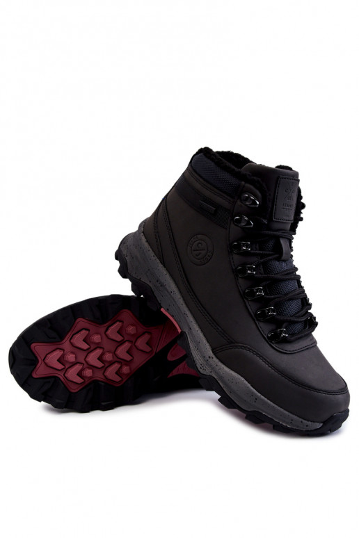 Tiene quesculino Botas de montaña con calefacción Cross Jeans KK1R4027C de color negro