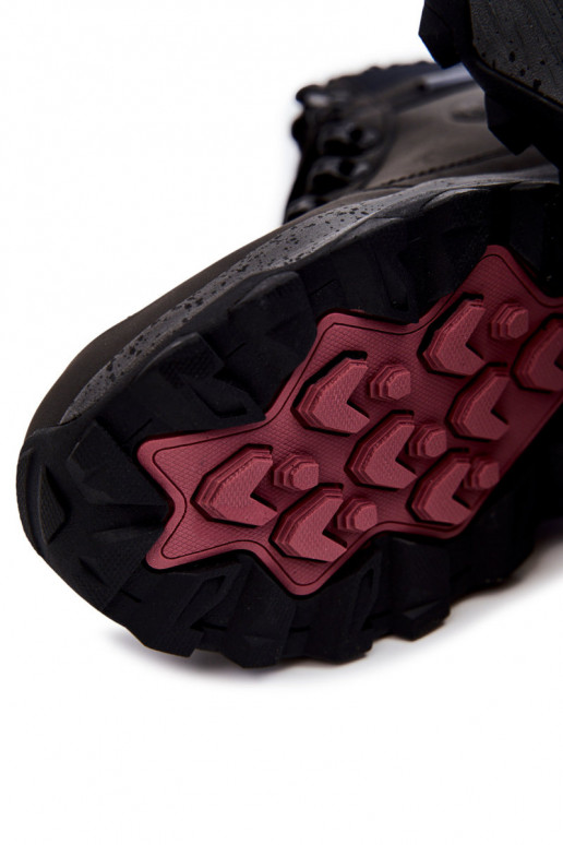 Tiene quesculino Botas de montaña con calefacción Cross Jeans KK1R4027C de color negro