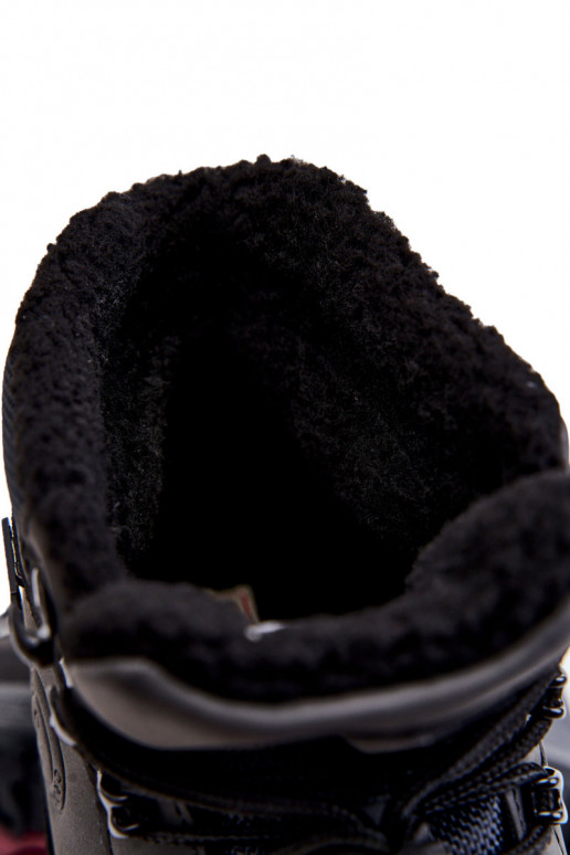 Tiene quesculino Botas de montaña con calefacción Cross Jeans KK1R4027C de color negro