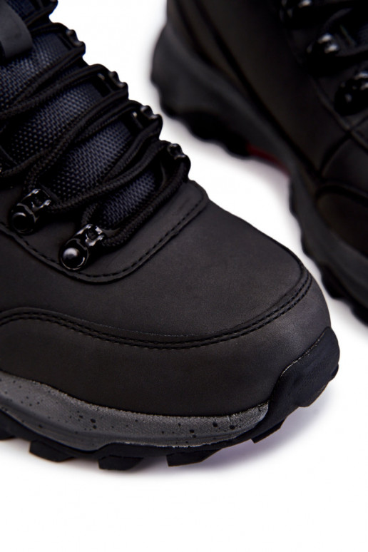 Tiene quesculino Botas de montaña con calefacción Cross Jeans KK1R4027C de color negro