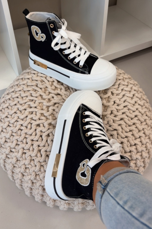 Sandalias de plataforma Meloria negras