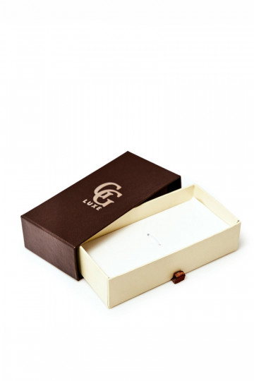 Una caja Activado Mirar GG Luxe color marrón 2