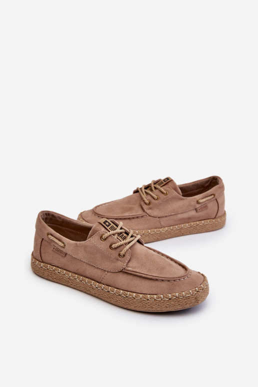 alpargatas Tiene quesculino con cordones Big Star NN174054 beige