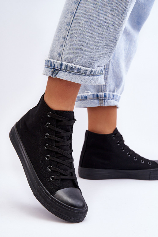 Zapatos de ocio de color negro Socerio