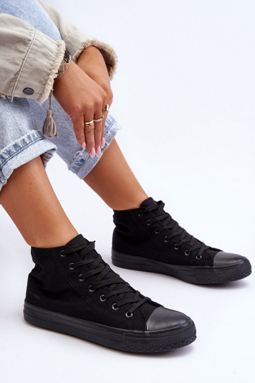 Zapatos de ocio de color negro Socerio