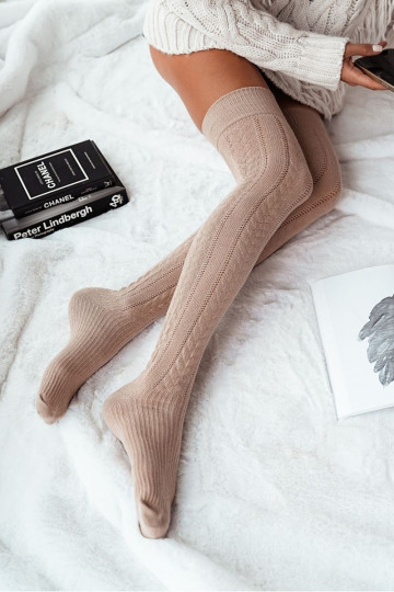 ZakolanóAki Femenino con elementos calados ENarkocz beige