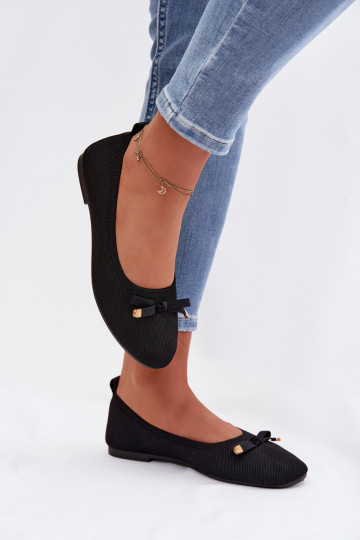 bailarinas con cintas de color negro Amelivra