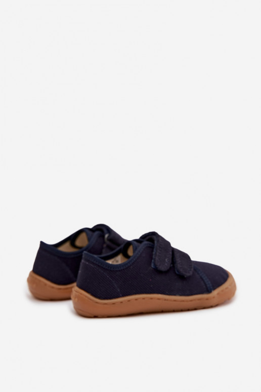 Zapatillas Infantil Barefoot Froddo Canvas G1700440-2 azul oscuro