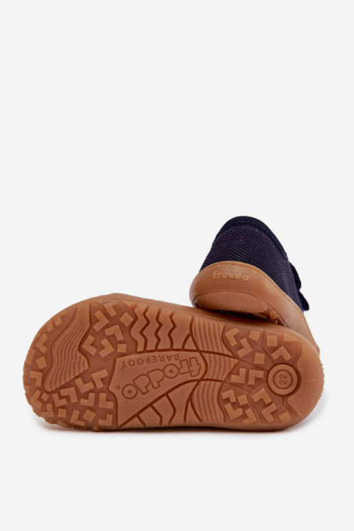 Zapatillas Infantil Barefoot Froddo Canvas G1700440-2 azul oscuro