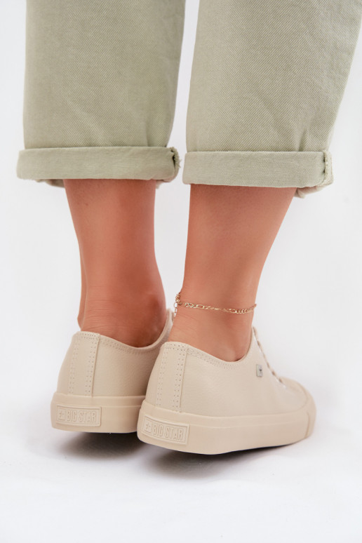 Zapatos de ocio Eko Piel Big Star TT274019 beige