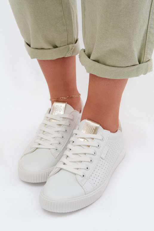 zapatos casuales Zapatillas Femenino Eko Piel Big Star TT274020 el color blanco