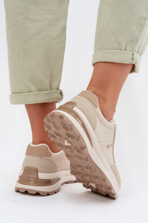 Zapatillas modelo zapatos. zapatillas Femenino Big Star TT274876 HI-POLY SYSTEM beige