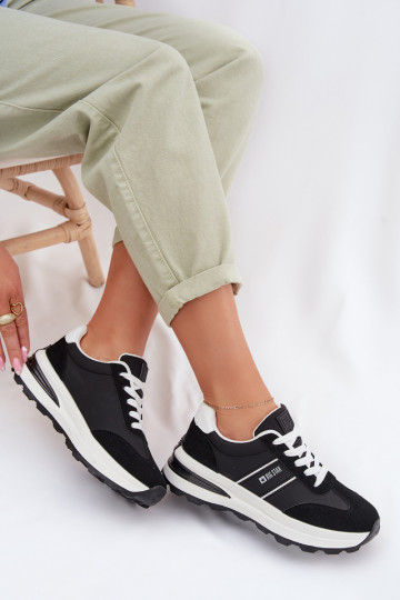 Zapatillas modelo zapatos. zapatillas Femenino Big Star TT274877 HI-POLY SYSTEM de color negro