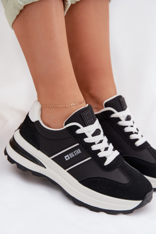 Zapatillas modelo zapatos. zapatillas Femenino Big Star TT274877 HI-POLY SYSTEM de color negro