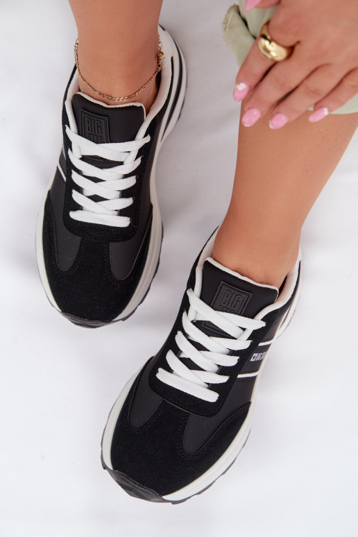 Zapatillas modelo zapatos. zapatillas Femenino Big Star TT274877 HI-POLY SYSTEM de color negro