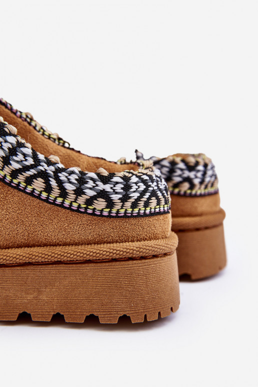 Zapatillas Infantil Un modelo convincente calentamiento color marrón Olivane