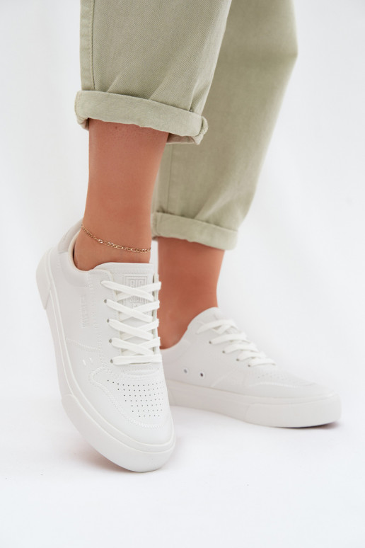 Zapatillas modelo zapatos. Femenino Big Star TT274008 el color blanco