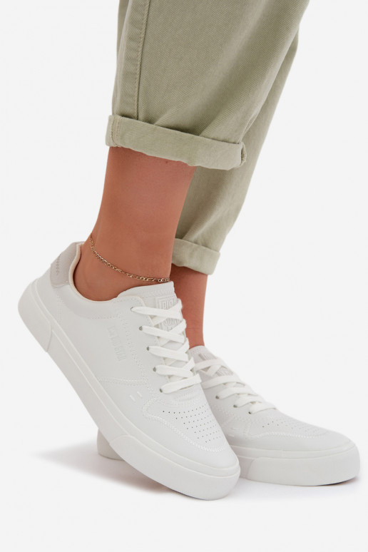 Zapatillas modelo zapatos. Femenino Big Star TT274008 el color blanco