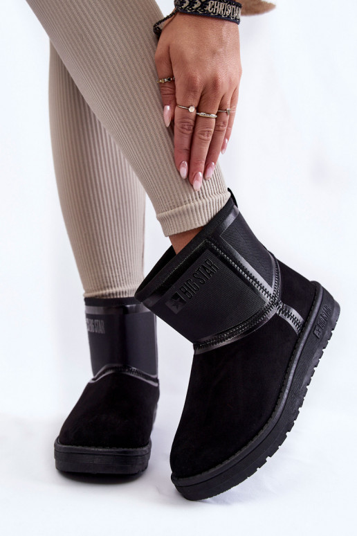 Femenino Un modelo convincente Botas de nieve Big Star KK274614 de color negro