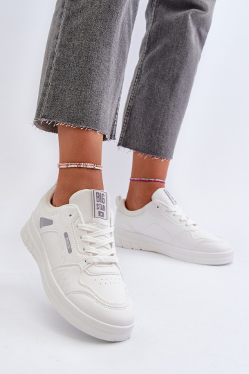 Femenino Zapatillas modelo zapatos. Memory Foam System Big Star NN274A483 el color blanco