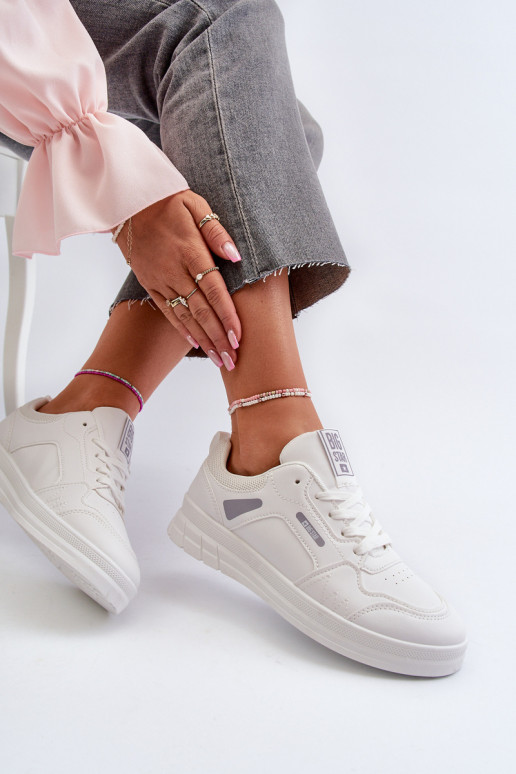 Femenino Zapatillas modelo zapatos. Memory Foam System Big Star NN274A483 el color blanco