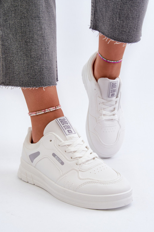 Femenino Zapatillas modelo zapatos. Memory Foam System Big Star NN274A483 el color blanco