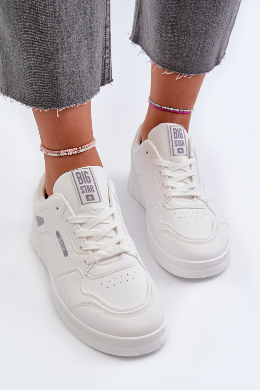 Femenino Zapatillas modelo zapatos. Memory Foam System Big Star NN274A483 el color blanco