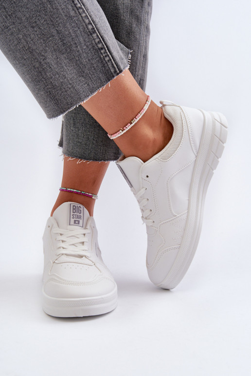 Femenino Zapatillas modelo zapatos. Memory Foam System Big Star NN274A483 el color blanco