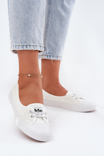 Zapatillas Zapatos de ocioHaftem Lee Cooper LCEN-25-31-3447L el color blanco 2