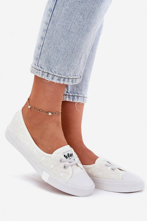 Zapatillas Zapatos de ocioHaftem Lee Cooper LCEN-25-31-3447L el color blanco