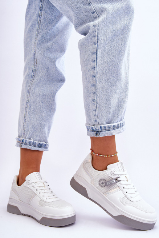 Zapatillas clásicas Memory Foam System Big Star LL274A024 el color blanco