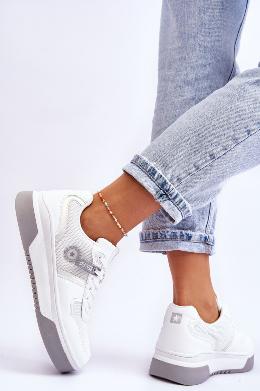 Zapatillas clásicas Memory Foam System Big Star LL274A024 el color blanco