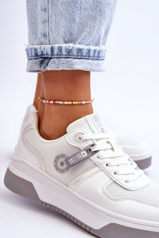 Zapatillas clásicas Memory Foam System Big Star LL274A024 el color blanco