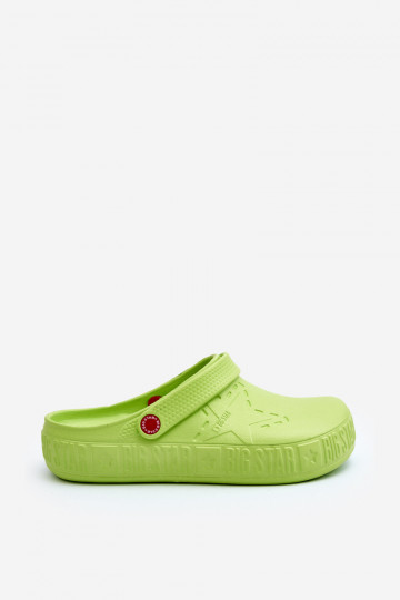 para los hombres Zapatillas ligeras Zuecos Big Star II175005 color verde 2