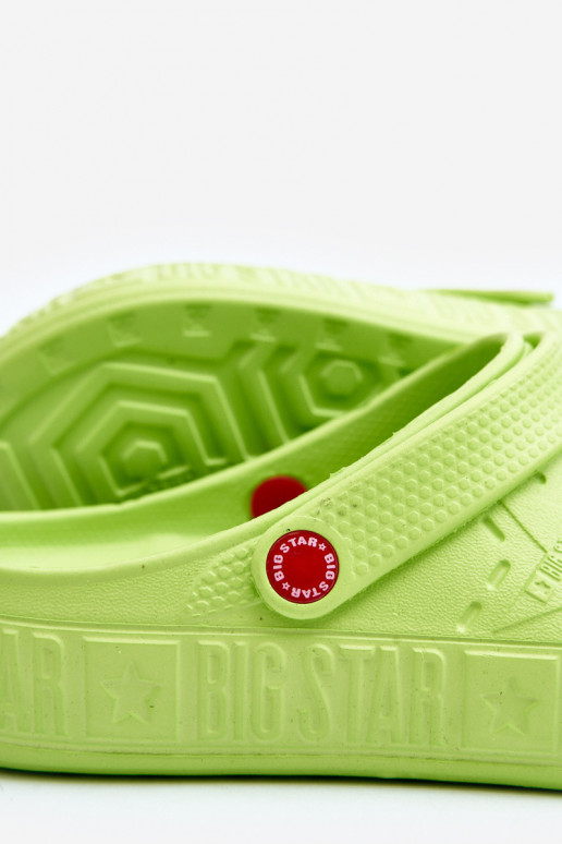 para los hombres Zapatillas ligeras Zuecos Big Star II175005 color verde