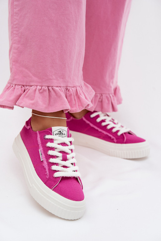 Zapatos de ocio con una plataforma O`NEILL SPINNA C ENOMEN LOEN 90261009.06R color rosa