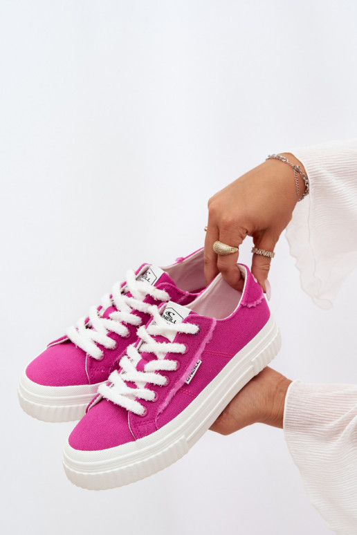 Zapatos de ocio con una plataforma O`NEILL SPINNA C ENOMEN LOEN 90261009.06R color rosa