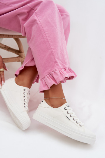 Zapatos de ocio con una plataforma O`NEILL SPINNA C ENOMEN LOEN 90261009.02A el color blanco