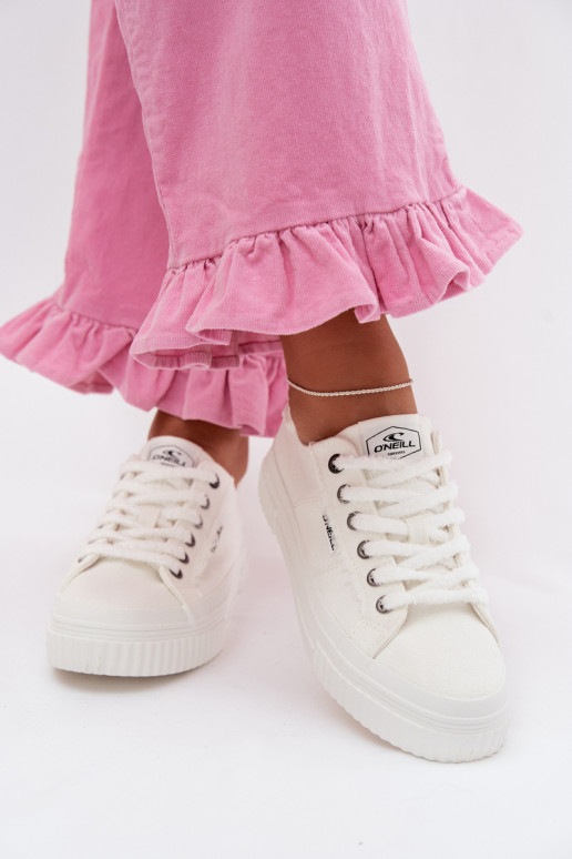 Zapatos de ocio con una plataforma O`NEILL SPINNA C ENOMEN LOEN 90261009.02A el color blanco