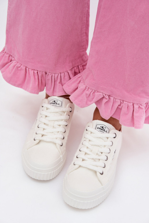 Zapatos de ocio con una plataforma O`NEILL SPINNA C ENOMEN LOEN 90261009.02A el color blanco